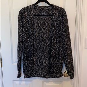 Black and white speckled Cardigan
